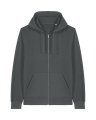 Heren Hooded Sweater Stanley Stella Mixer Full Zip Antracite